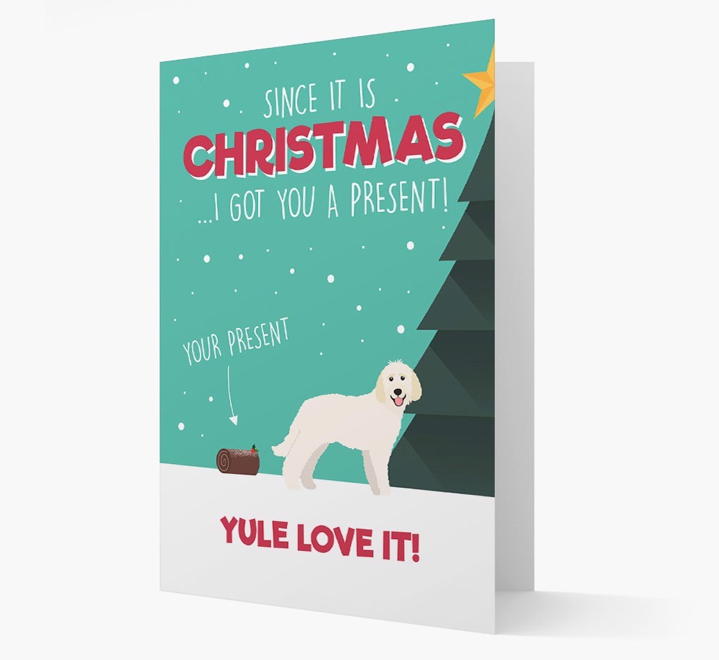 'Yule Love It' - Personalized {breedFullName} Christmas Card