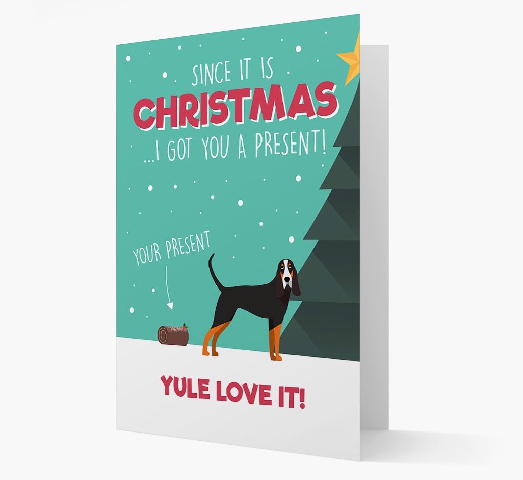 'Yule Love It' - Personalized {breedFullName} Christmas Card