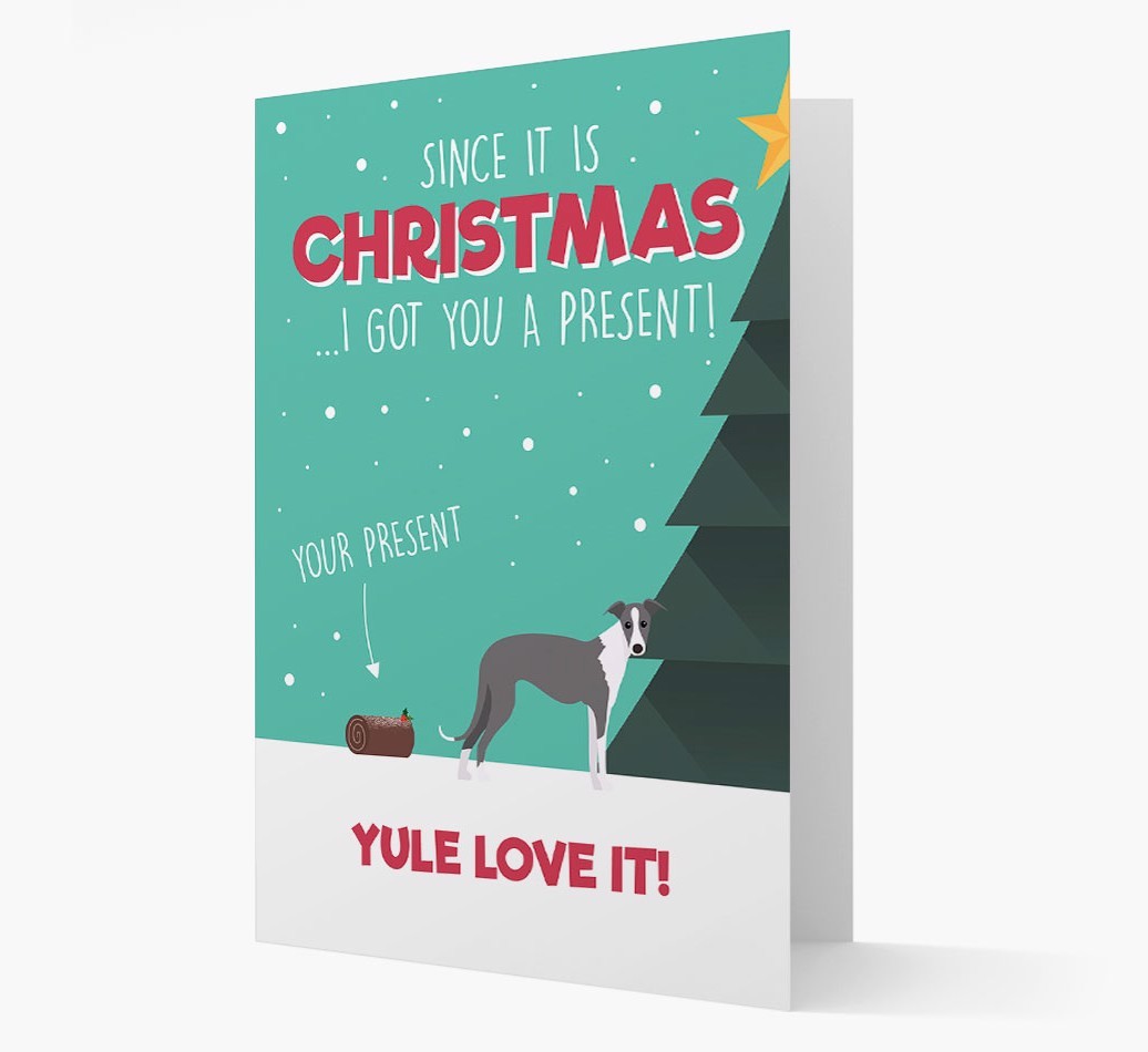 'Yule Love It' - Personalized {breedFullName} Christmas Card