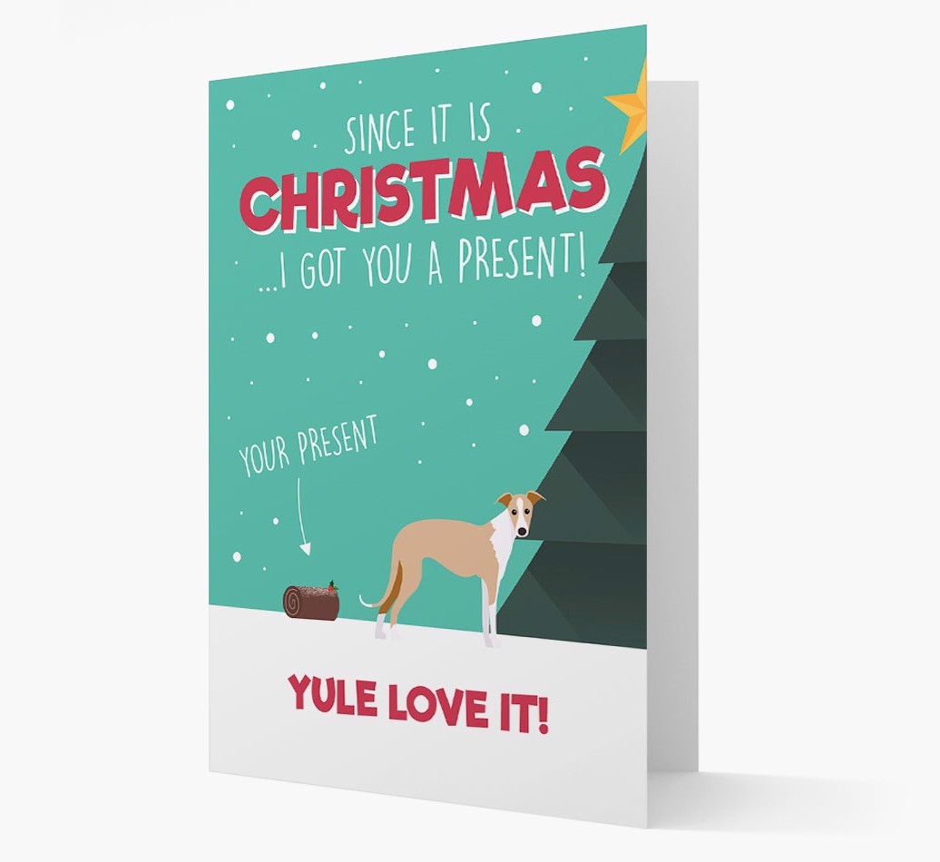 'Yule Love It' - Personalised {breedFullName} Christmas Card