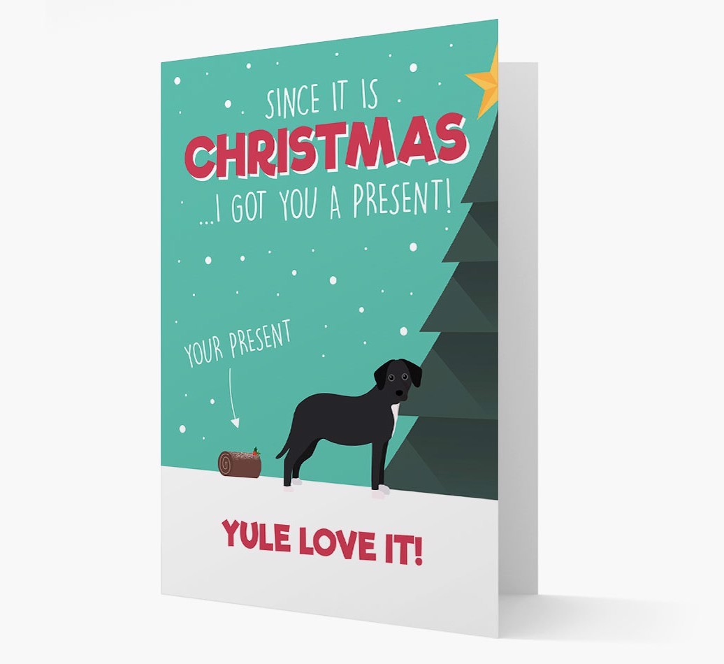 'Yule Love It' - Personalized {breedFullName} Christmas Card