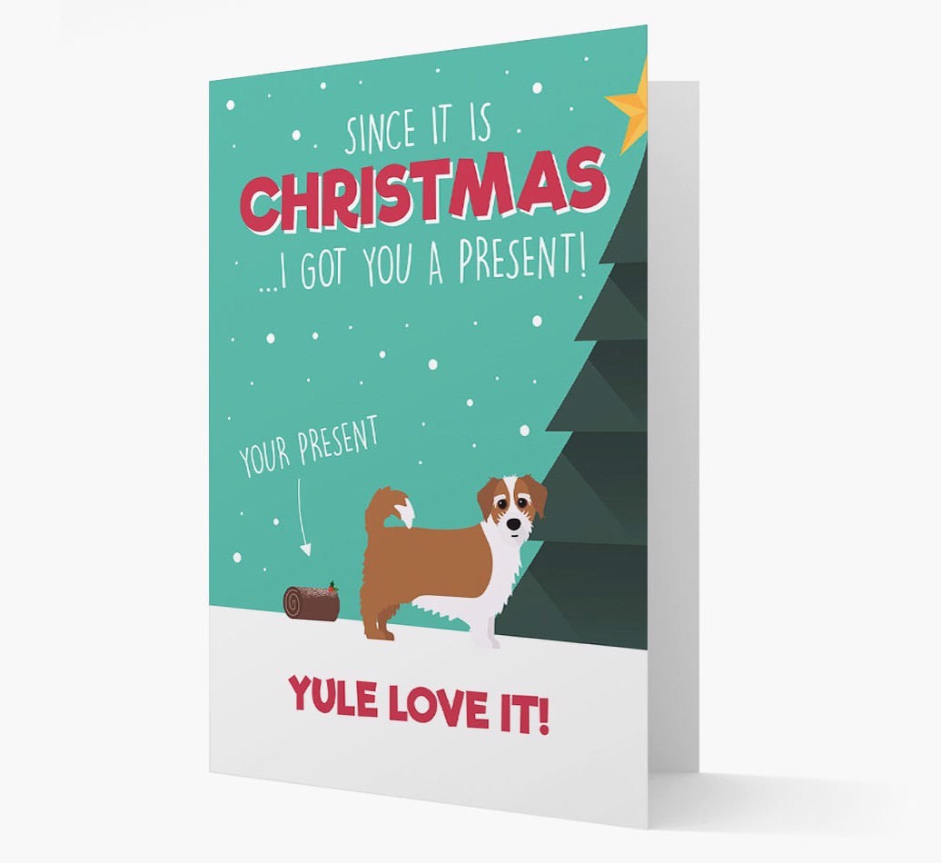 'Yule Love It' - Personalized {breedFullName} Christmas Card