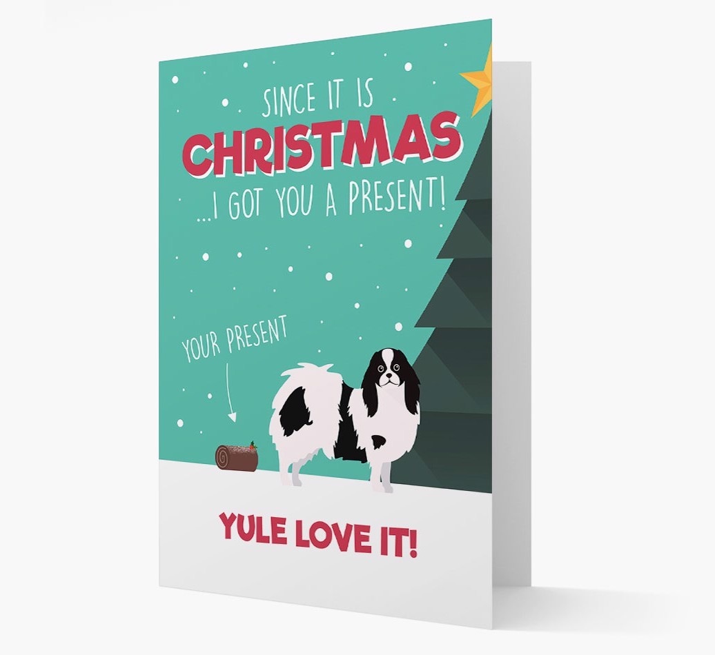'Yule Love It' - Personalized {breedFullName} Christmas Card