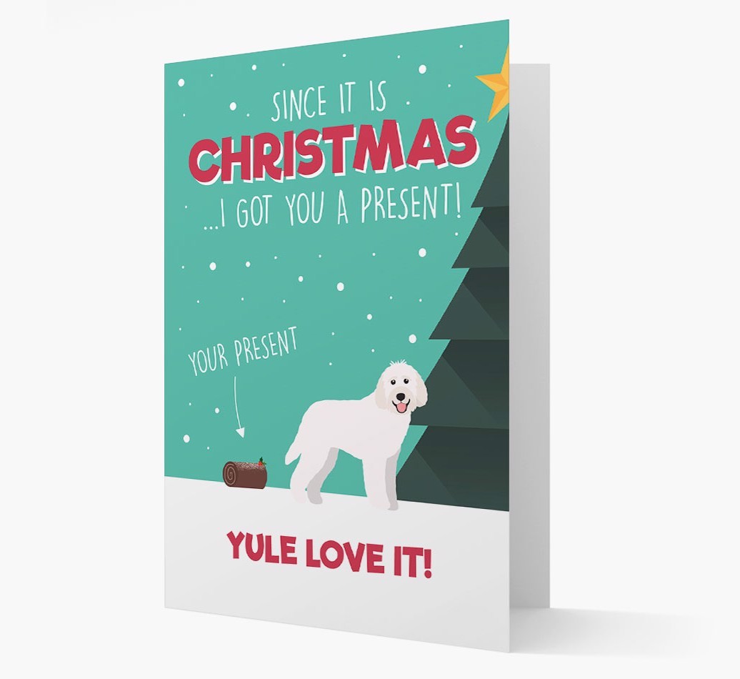 'Yule Love It' - Personalized {breedFullName} Christmas Card