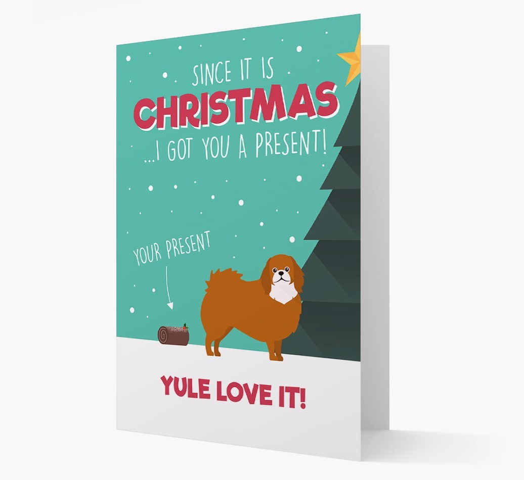 'Yule Love It' - Personalized {breedFullName} Christmas Card