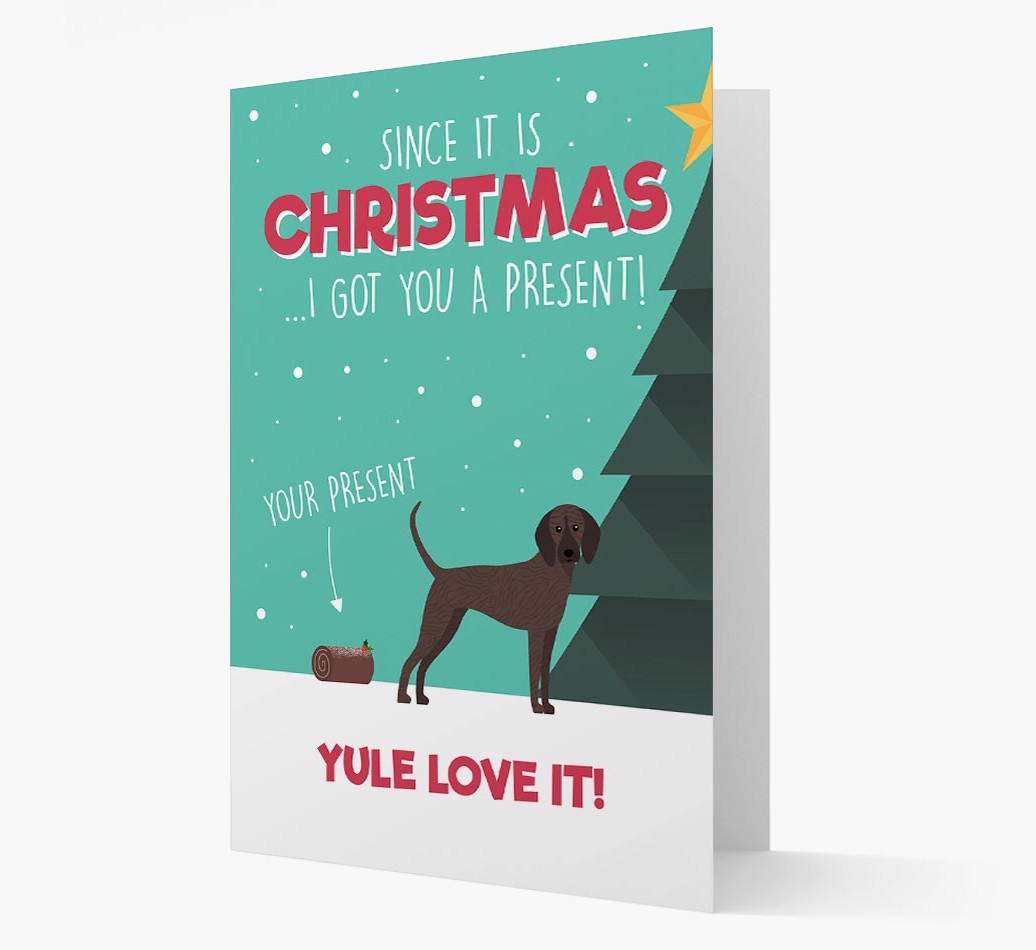 'Yule Love It' - Personalized {breedFullName} Christmas Card