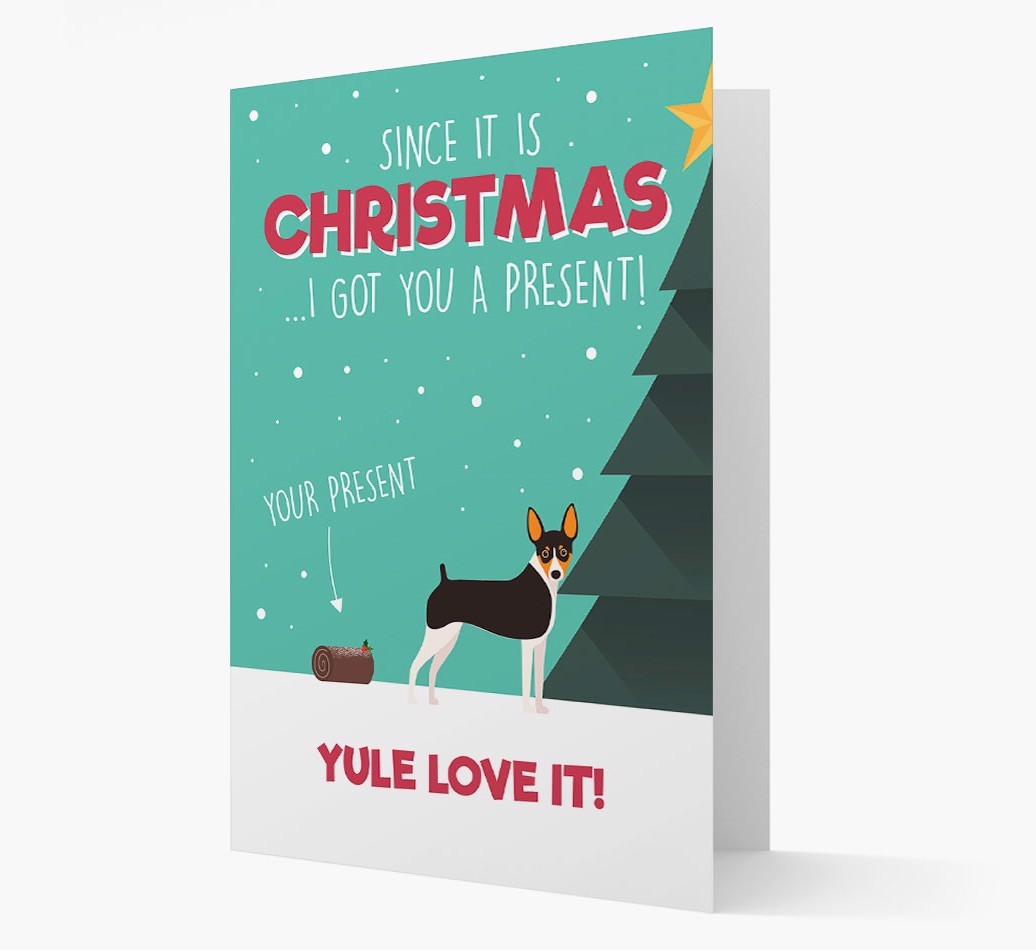 'Yule Love It' - Personalized {breedFullName} Christmas Card