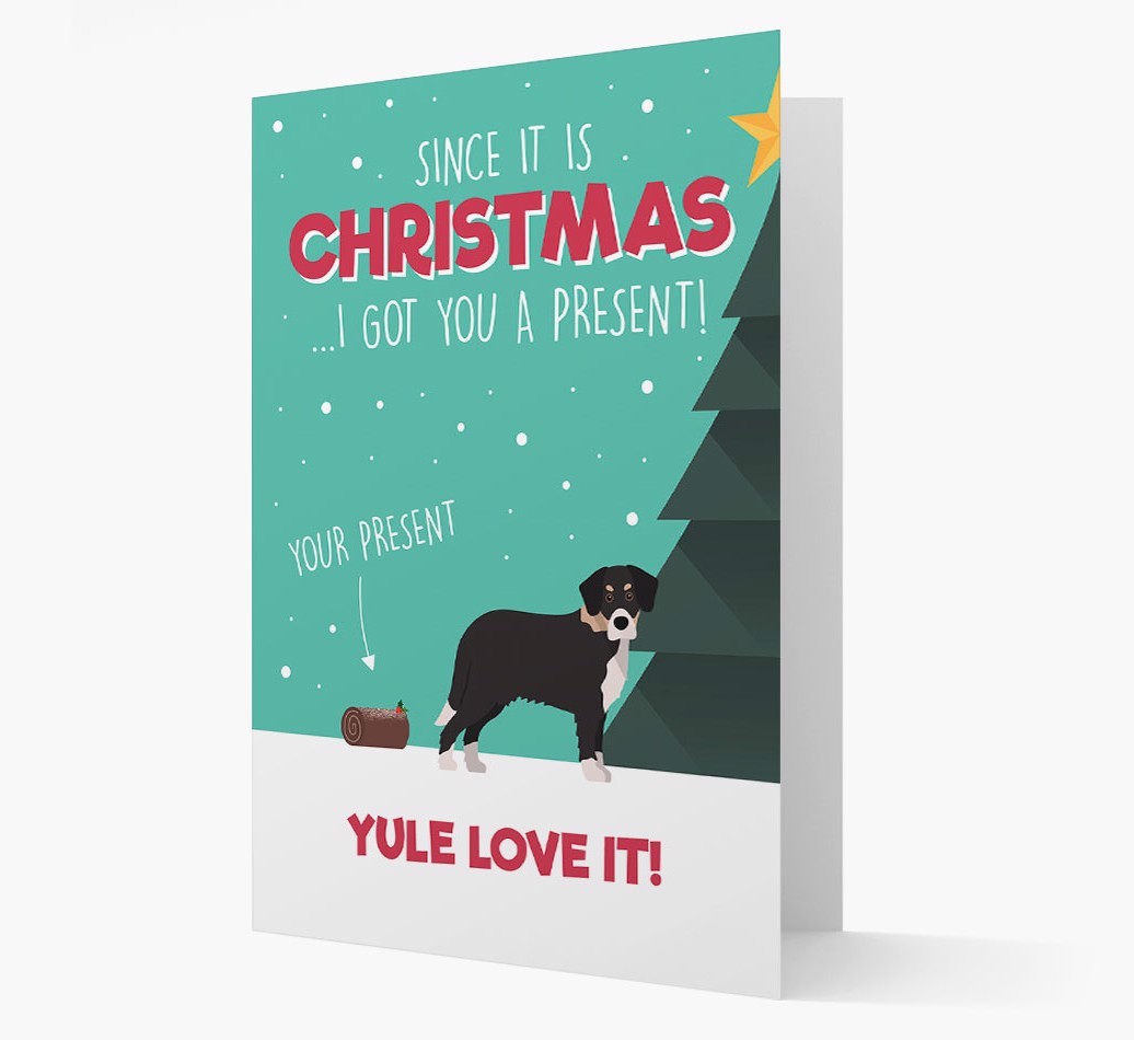 'Yule Love It' - Personalized {breedFullName} Christmas Card