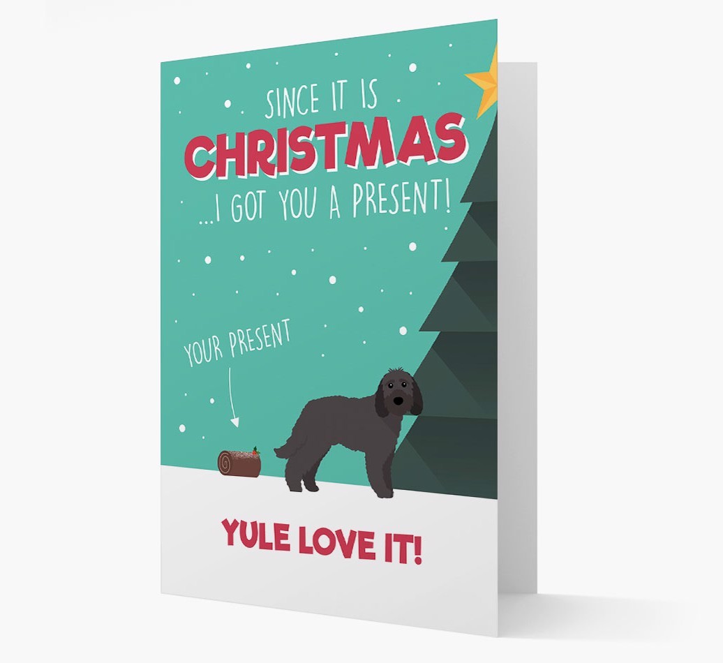 'Yule Love It' - Personalized {breedFullName} Christmas Card