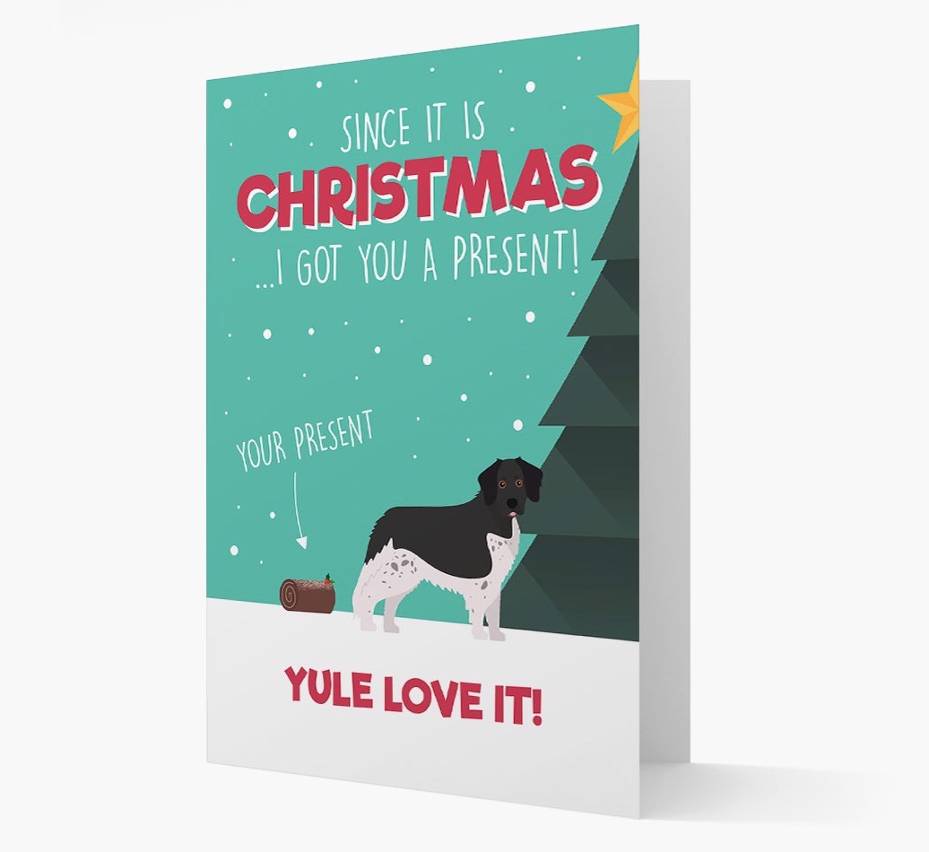 'Yule Love It' - Personalized {breedFullName} Christmas Card