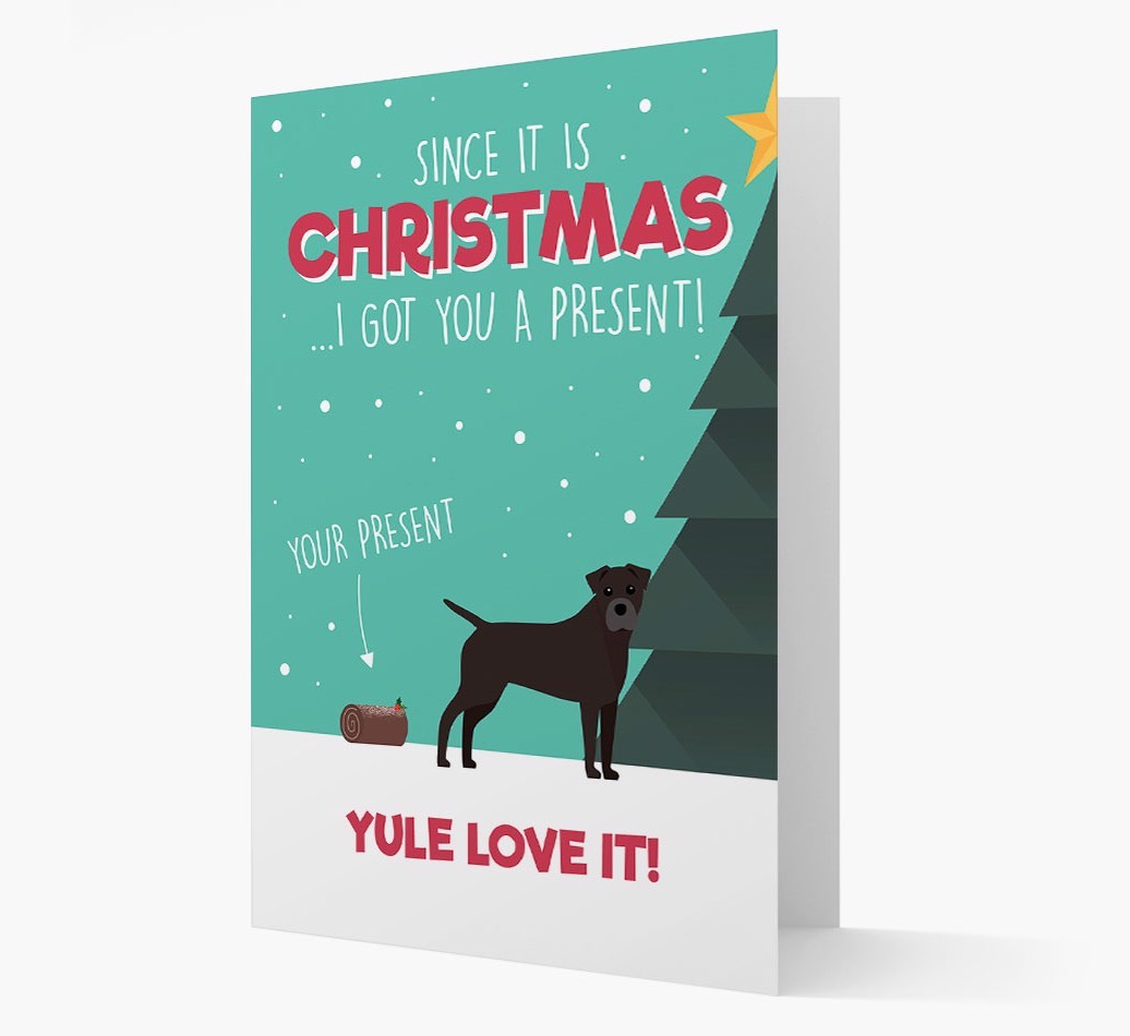 'Yule Love It' - Personalized {breedFullName} Christmas Card