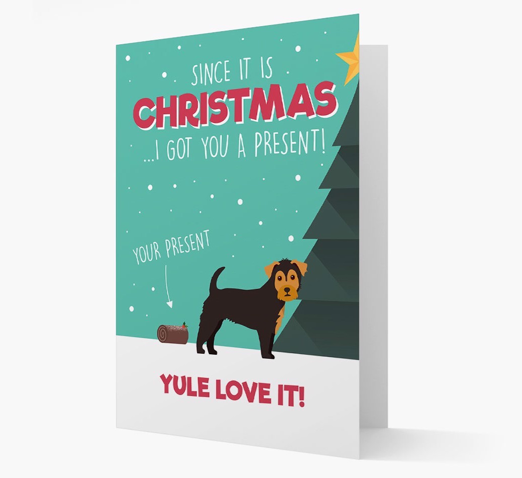 'Yule Love It' - Personalized {breedFullName} Christmas Card