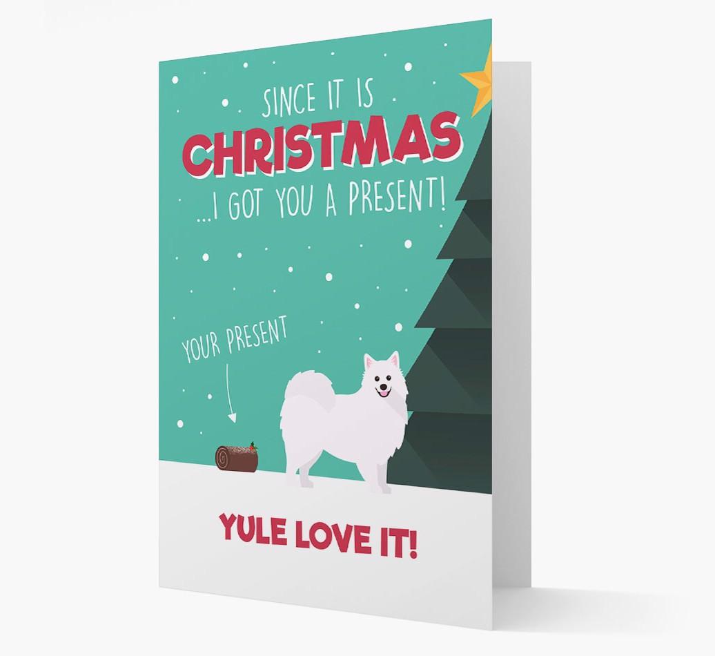 'Yule Love It' - Personalized {breedFullName} Christmas Card