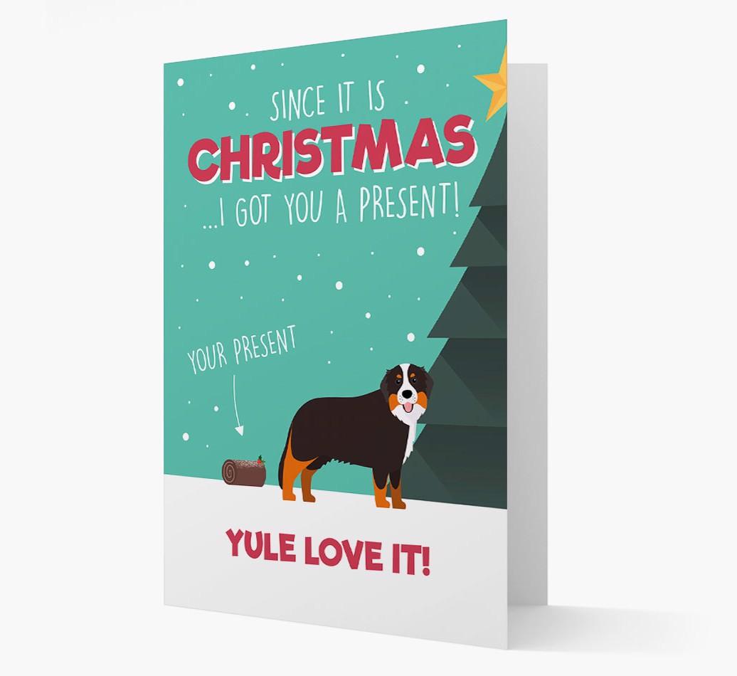 'Yule Love It' - Personalized {breedFullName} Christmas Card