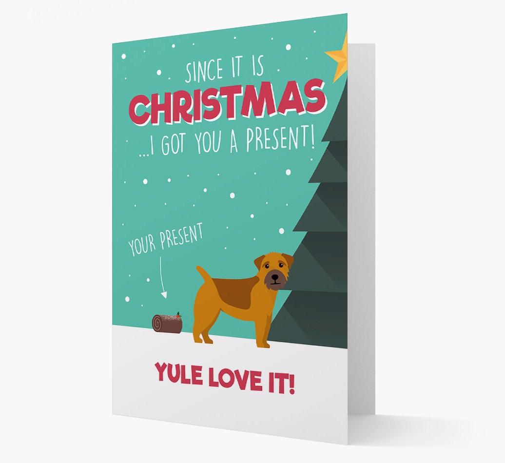 'Yule Love It' - Personalized {breedFullName} Christmas Card
