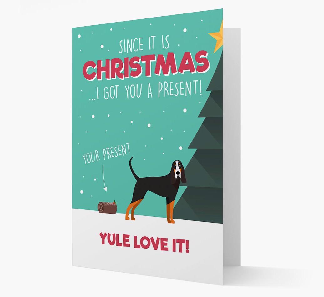 'Yule Love It' - Personalized {breedFullName} Christmas Card