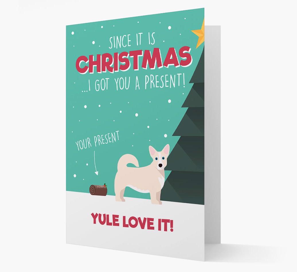 'Yule Love It' - Personalized {breedFullName} Christmas Card