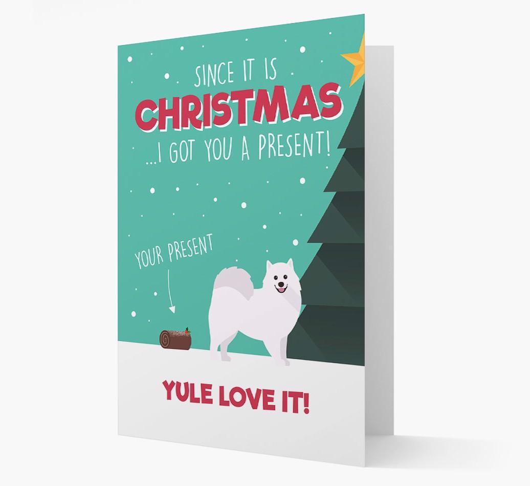 'Yule Love It' - Personalized {breedFullName} Christmas Card