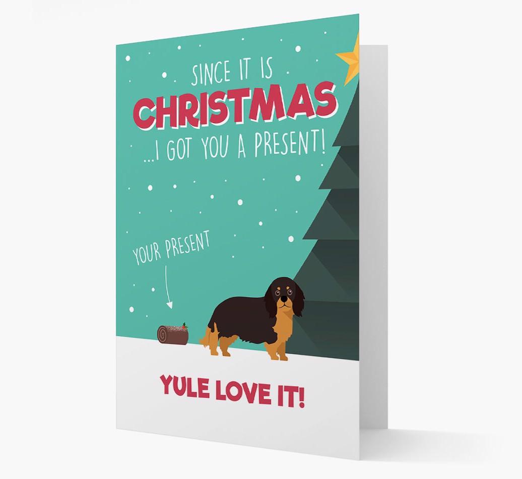 'Yule Love It' - Personalized {breedFullName} Christmas Card