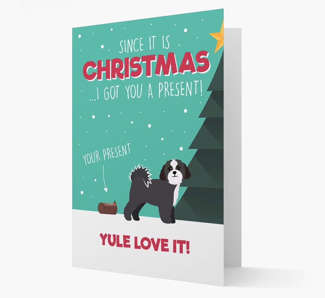 'Yule Love It' - Personalized {breedFullName} Christmas Card