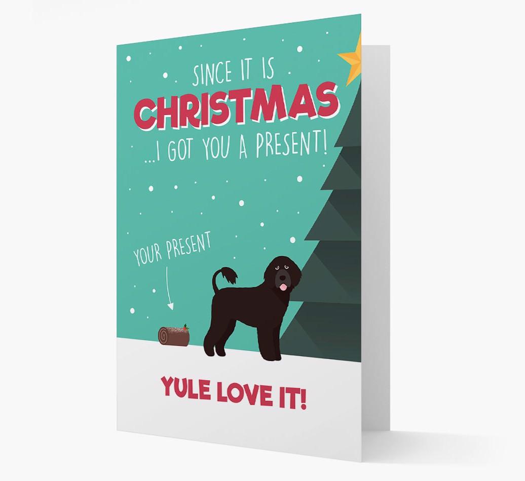 'Yule Love It' - Personalized {breedFullName} Christmas Card