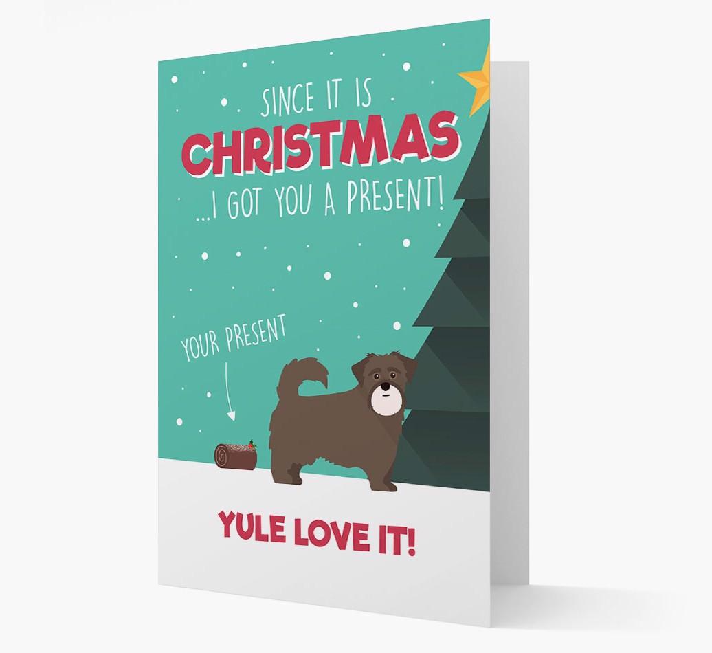 'Yule Love It' - Personalized {breedFullName} Christmas Card