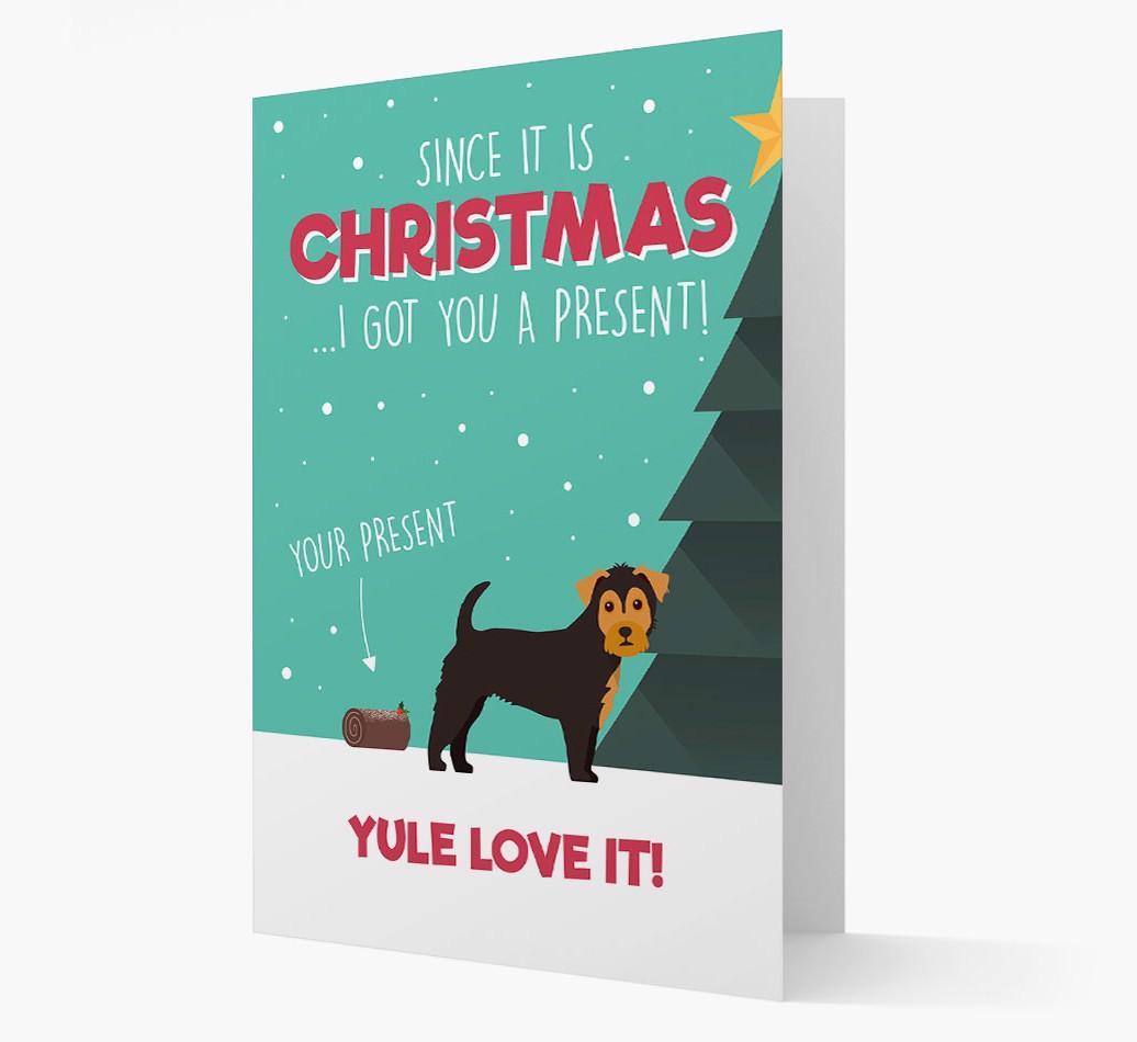 'Yule Love It' - Personalized {breedFullName} Christmas Card
