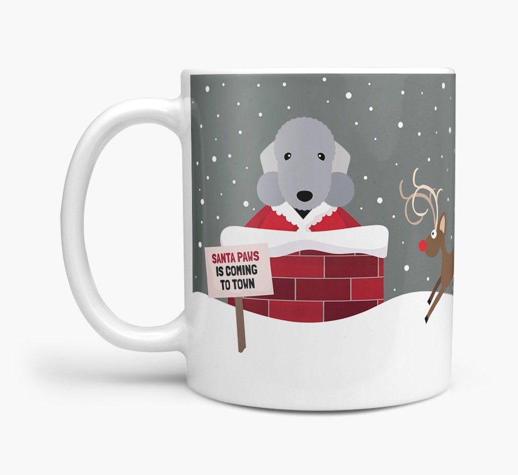'Santa Paws' Mug with {breedFullName} Icon
