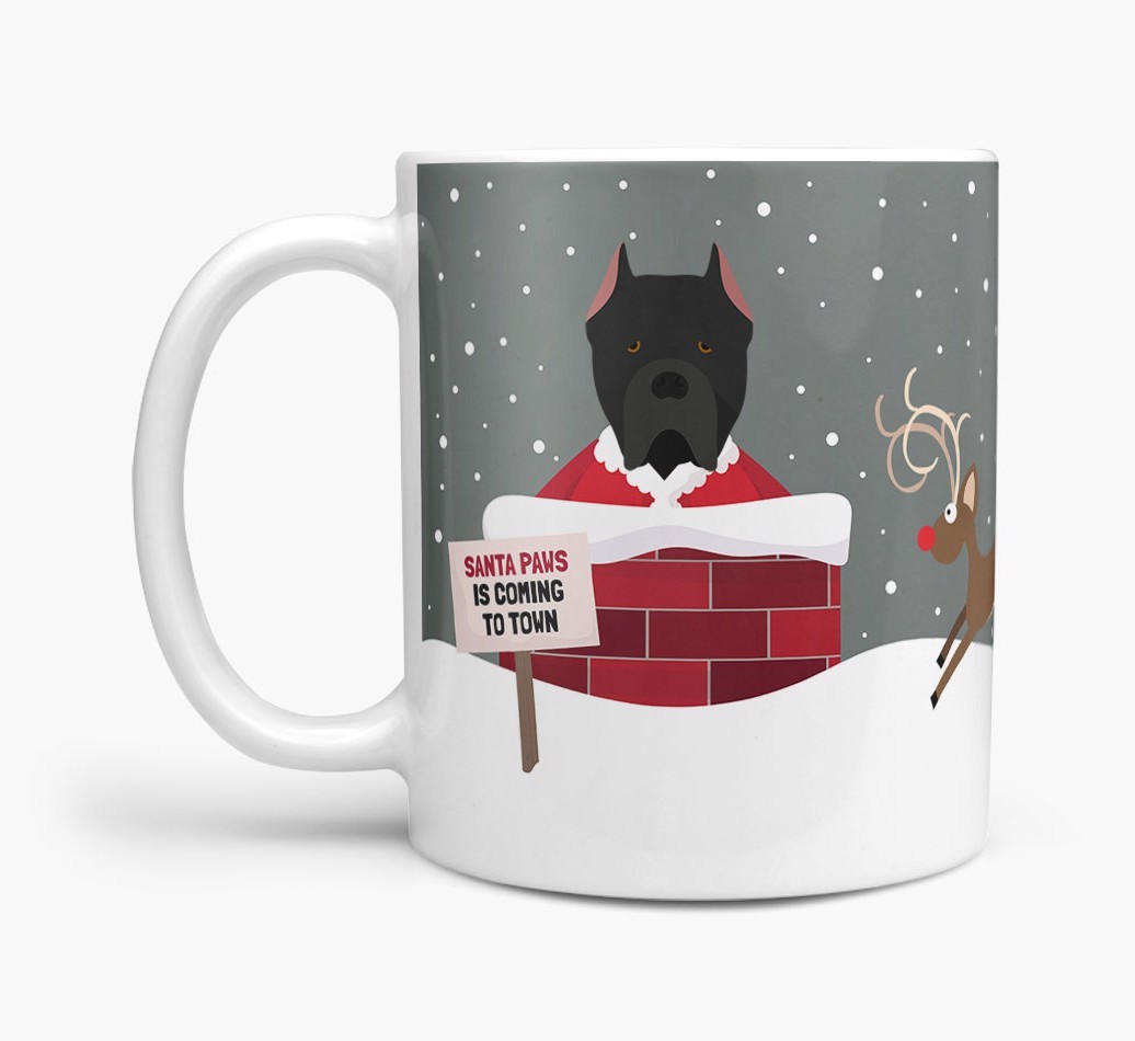 'Santa Paws' Mug with {breedFullName} Icon