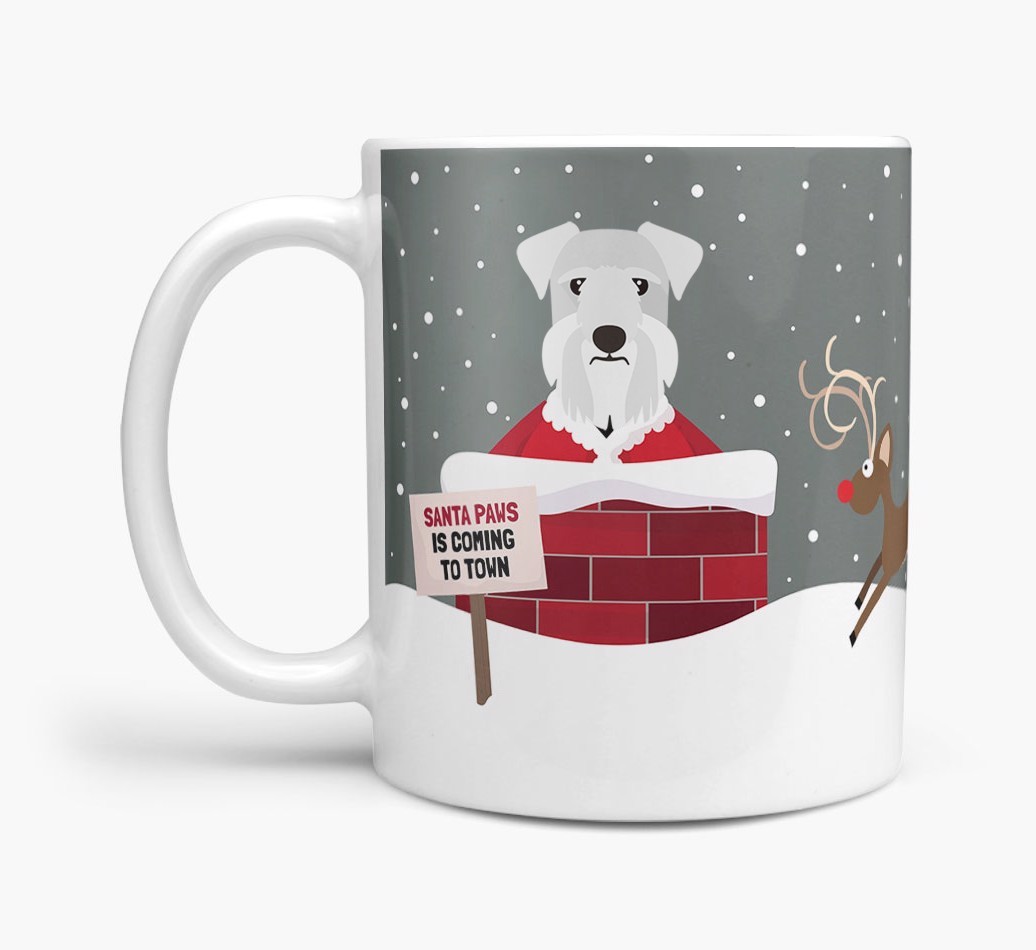 'Santa Paws' Mug with {breedFullName} Icon