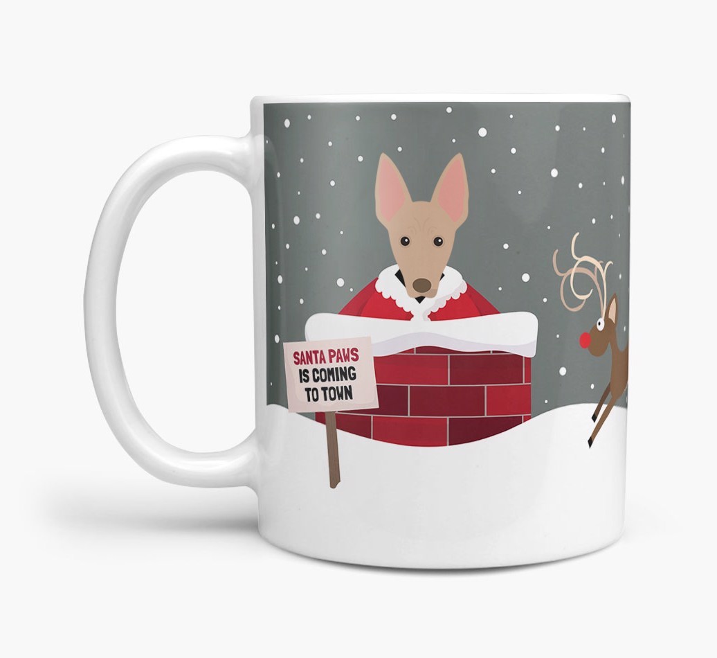 'Santa Paws' Mug with {breedFullName} Icon