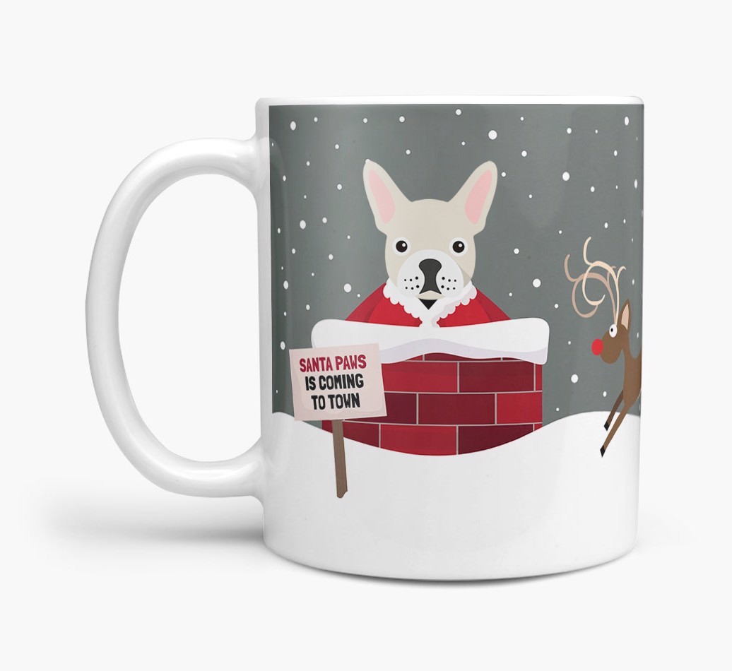 'Santa Paws' Mug with {breedFullName} Icon