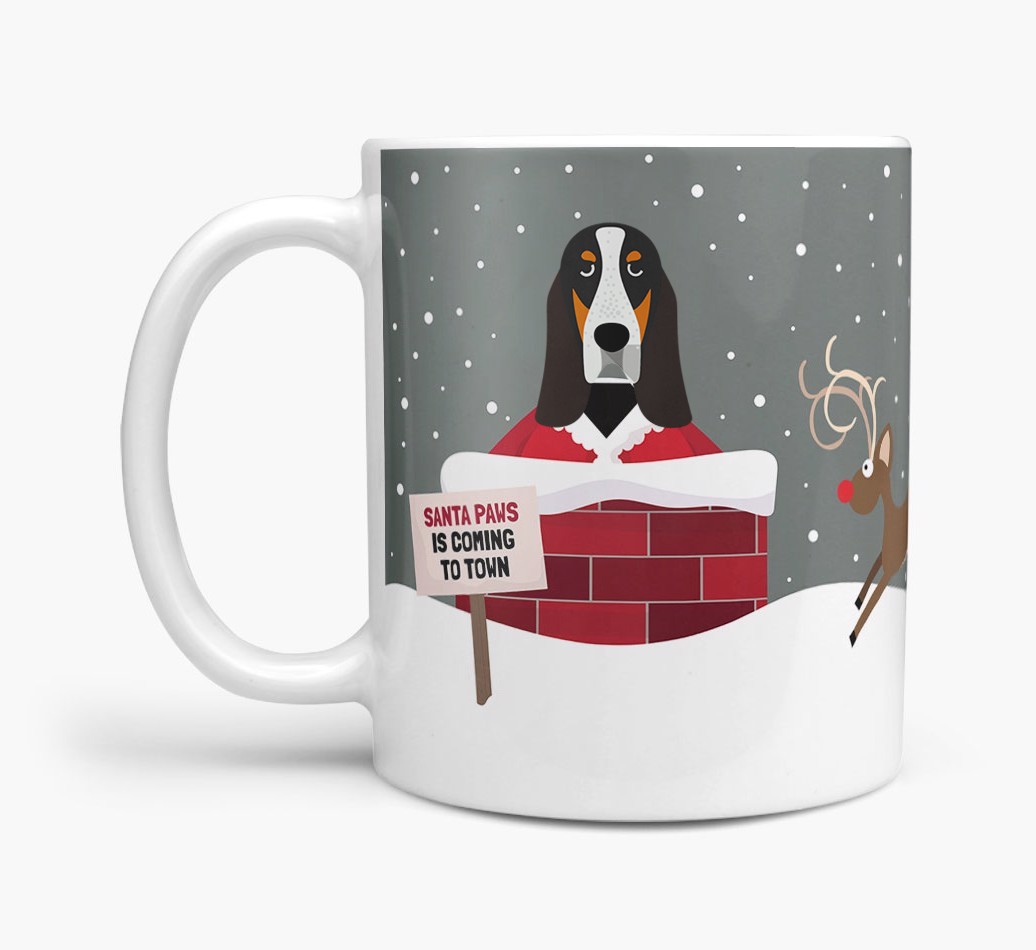 'Santa Paws' Mug with {breedFullName} Icon