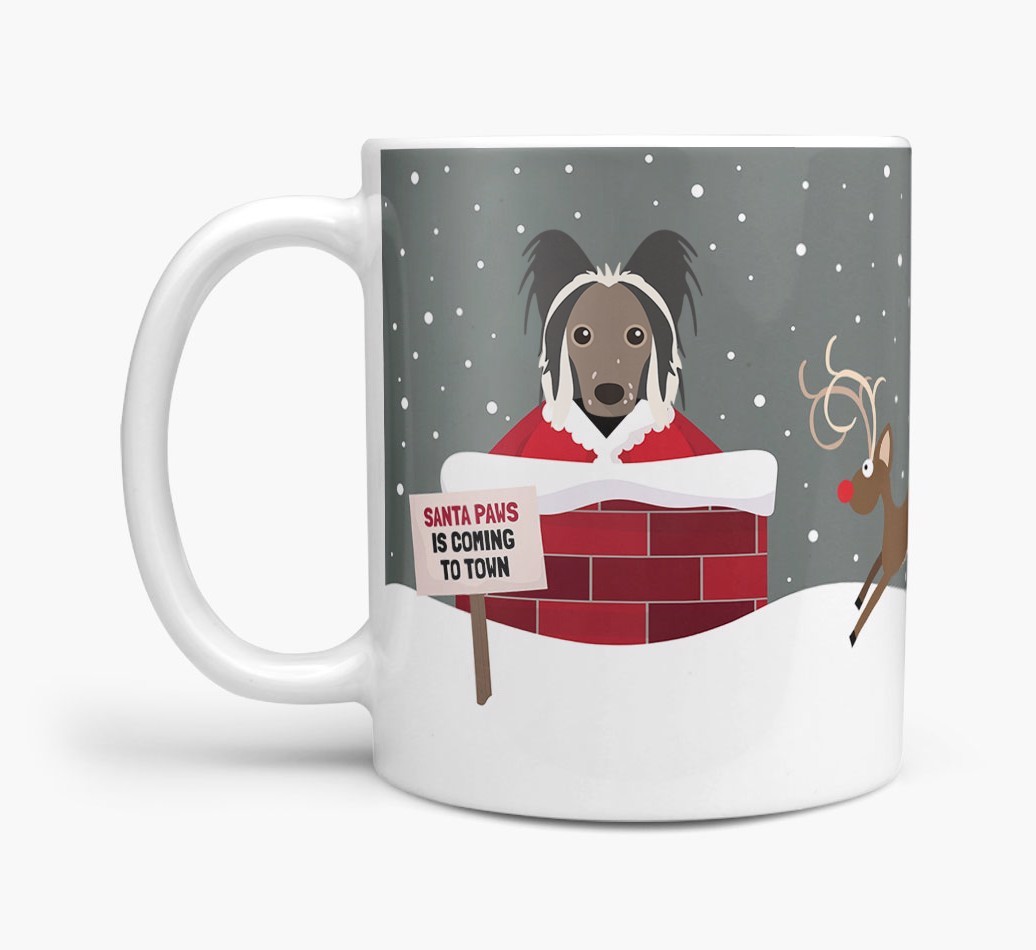 'Santa Paws' Mug with {breedFullName} Icon