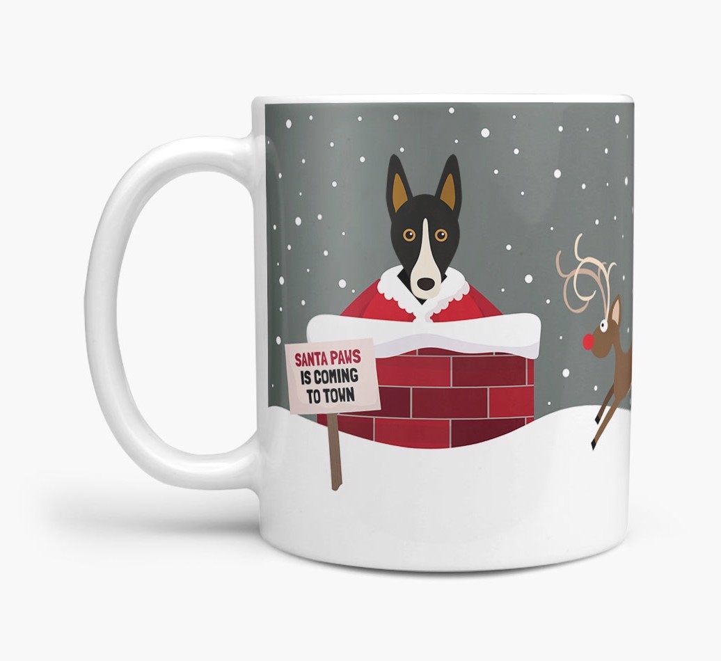'Santa Paws' Mug with {breedFullName} Icon