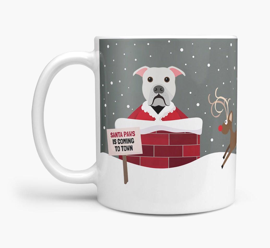 'Santa Paws' Mug with {breedFullName} Icon