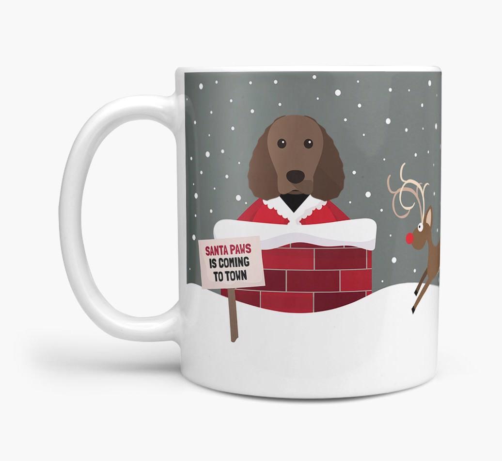 'Santa Paws' Mug with {breedFullName} Icon