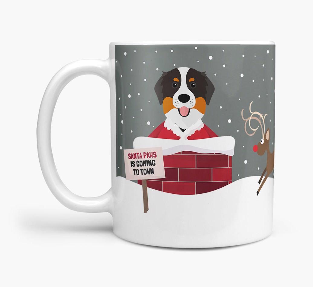 'Santa Paws' Mug with {breedFullName} Icon