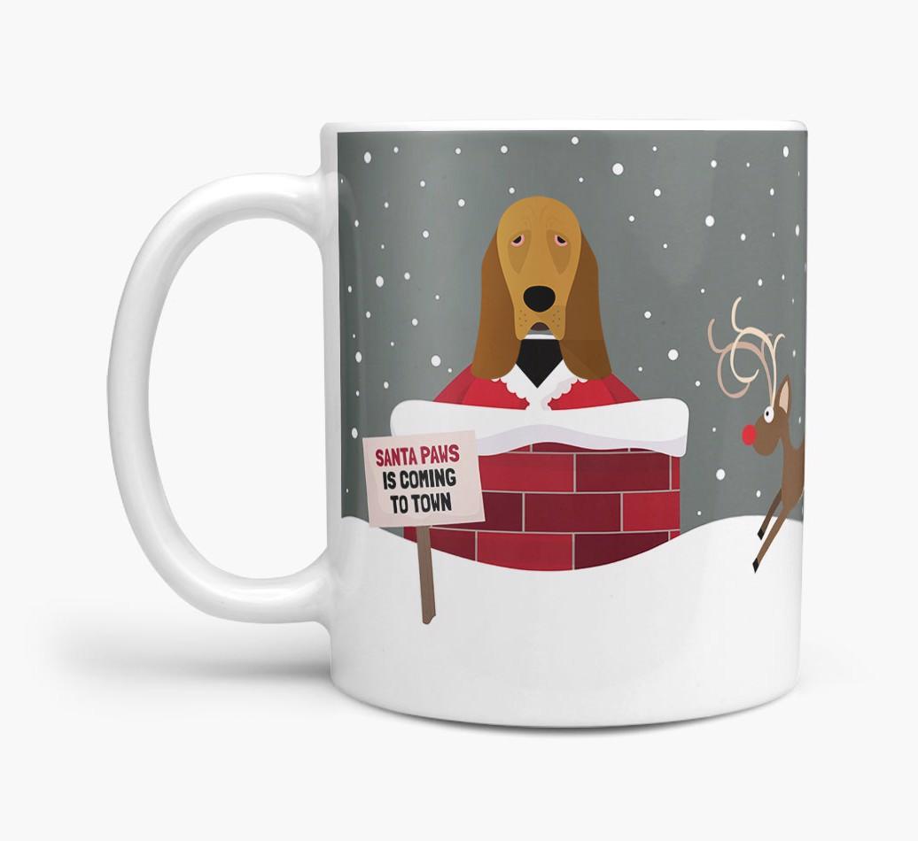 'Santa Paws' Mug with {breedFullName} Icon