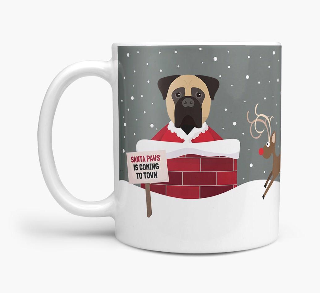 'Santa Paws' Mug with {breedFullName} Icon