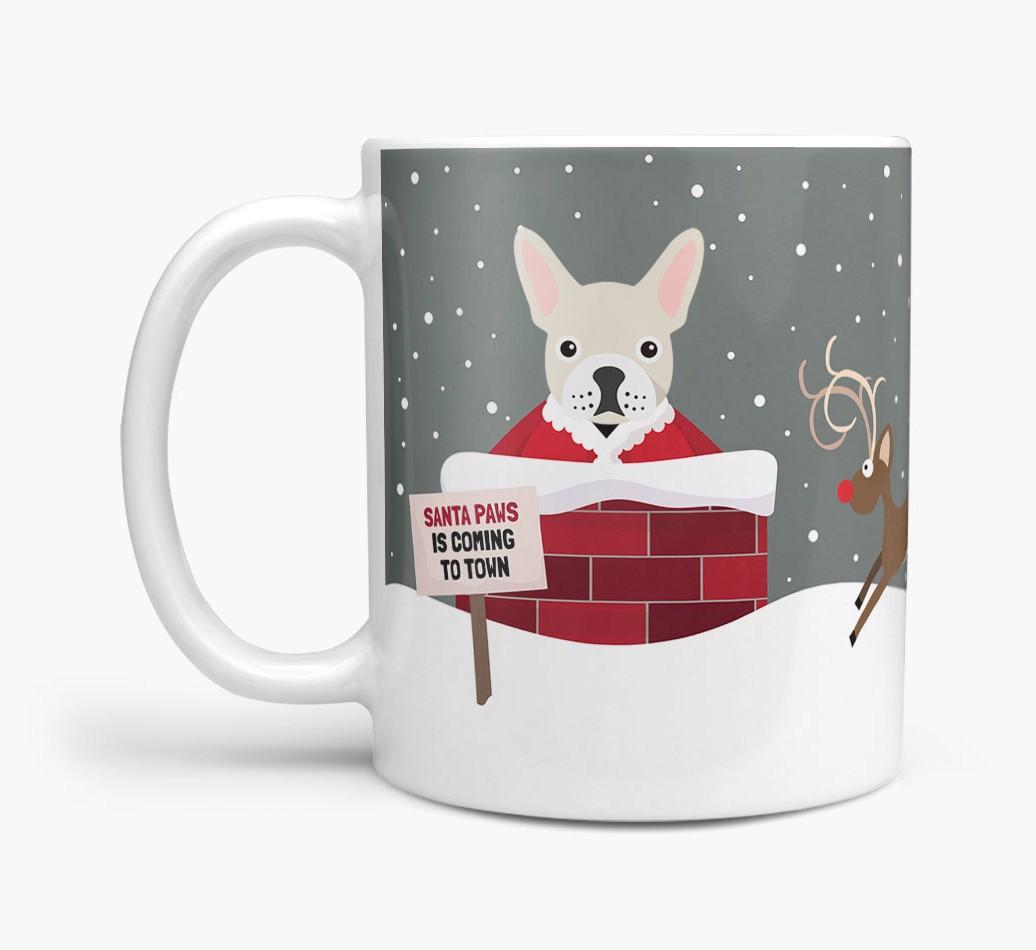 'Santa Paws' Mug with {breedFullName} Icon
