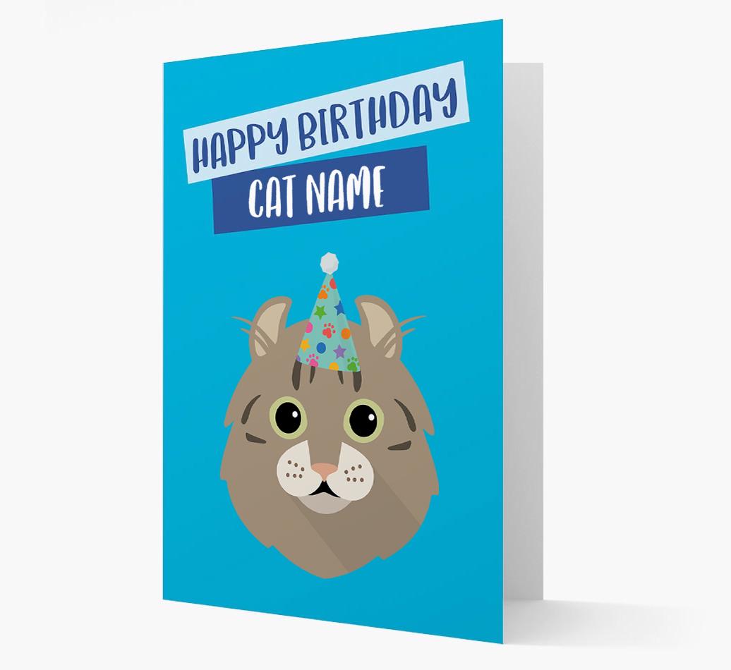 'Happy Birthday {dogsName}' - Personalized {breedCommonName} Card