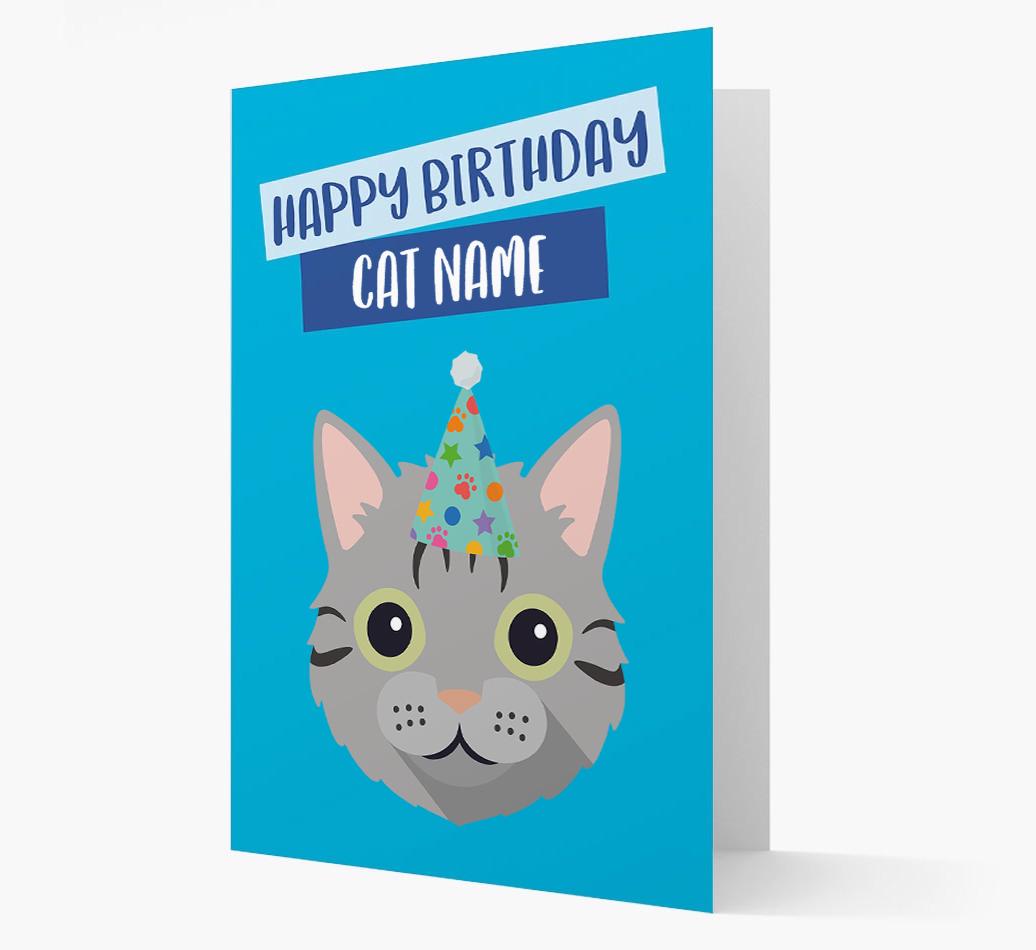 'Happy Birthday {dogsName}' - Personalized {breedCommonName} Card