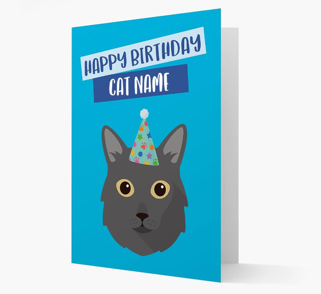 'Happy Birthday {dogsName}' - Personalized {breedCommonName} Card
