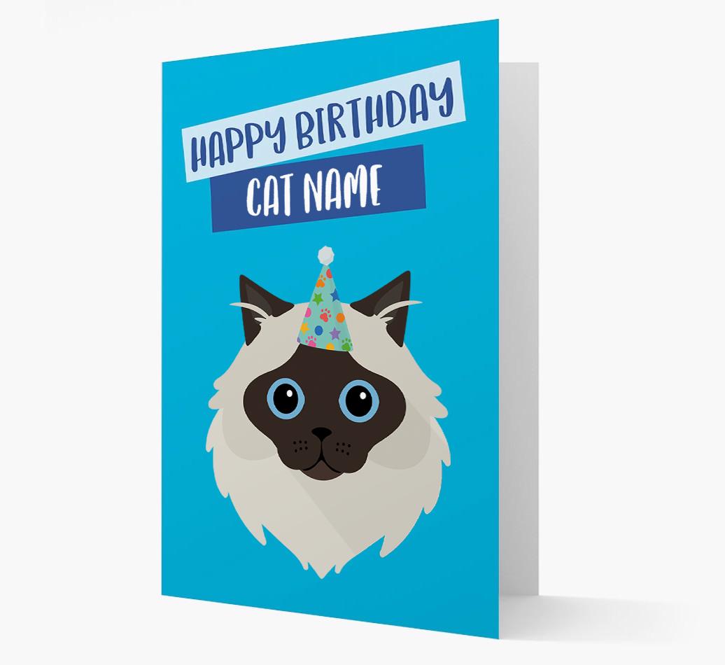'Happy Birthday {dogsName}' - Personalized {breedCommonName} Card