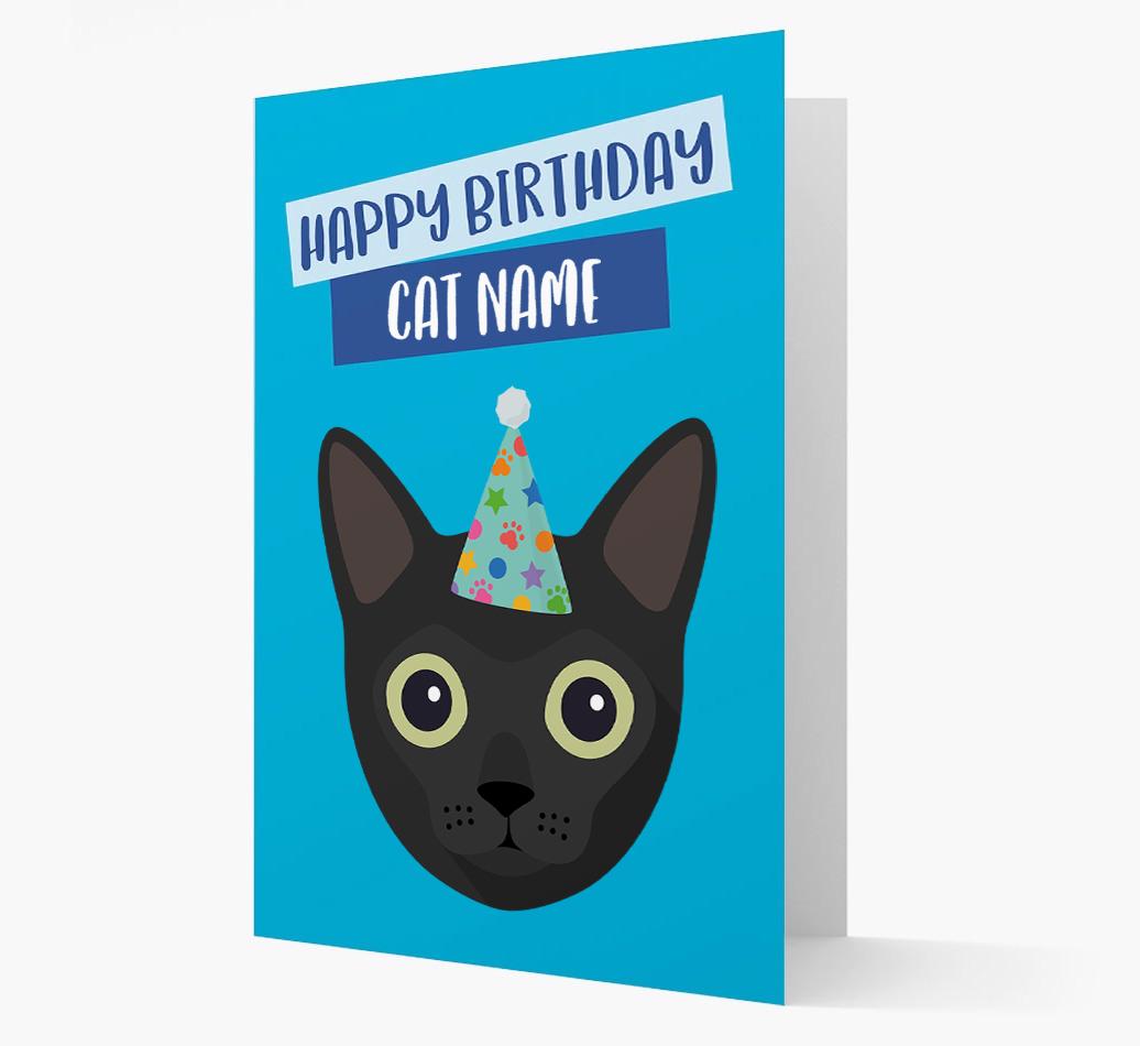 'Happy Birthday {dogsName}' - Personalized {breedCommonName} Card