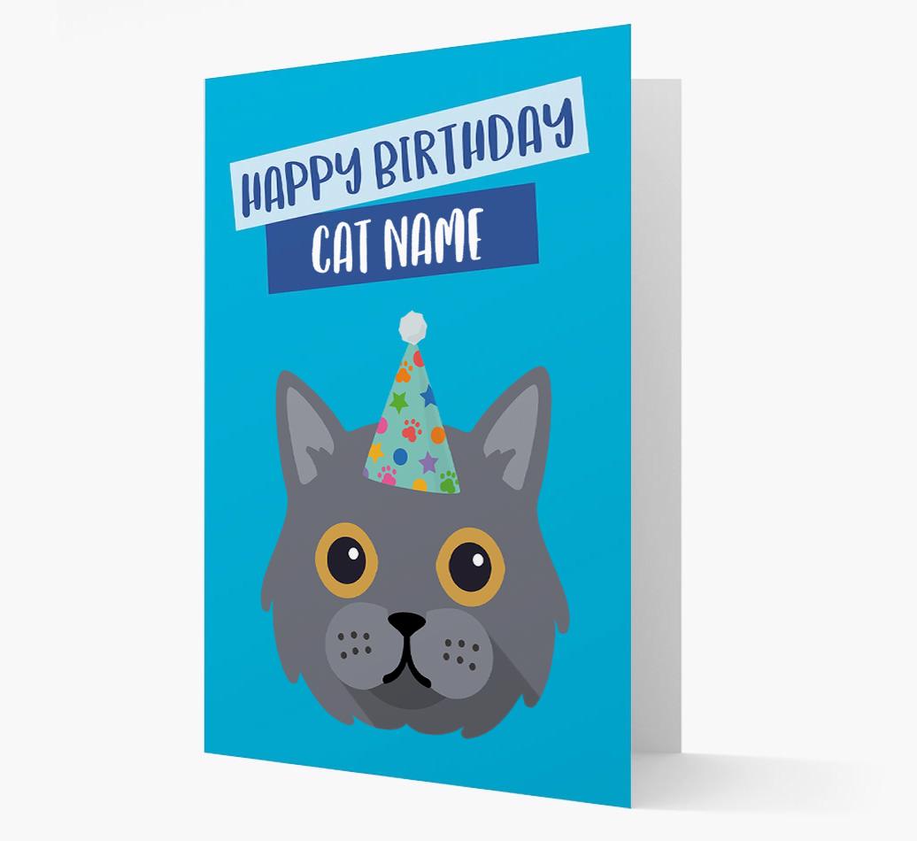 'Happy Birthday {dogsName}' - Personalized {breedCommonName} Card