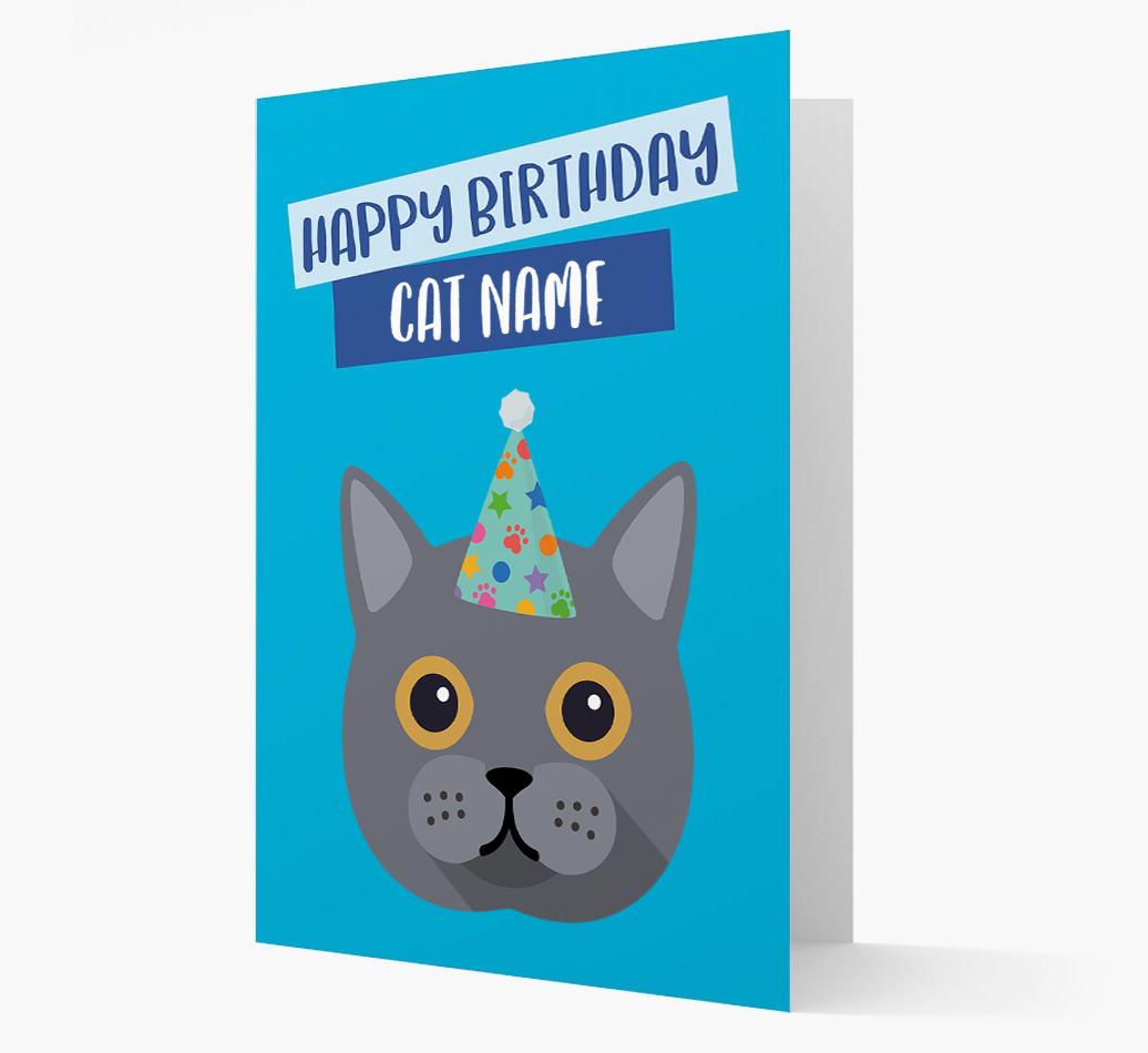 'Happy Birthday {dogsName}' - Personalized {breedCommonName} Card