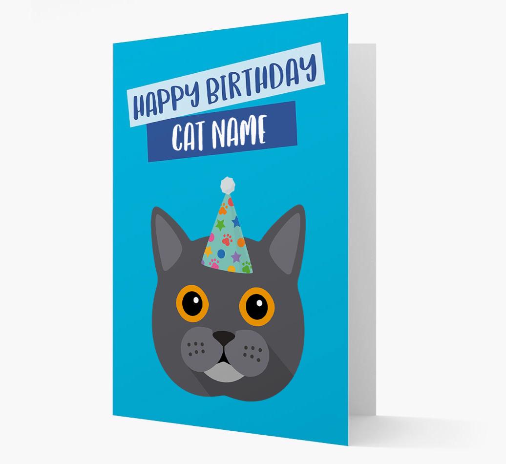 'Happy Birthday {dogsName}' - Personalized {breedCommonName} Card