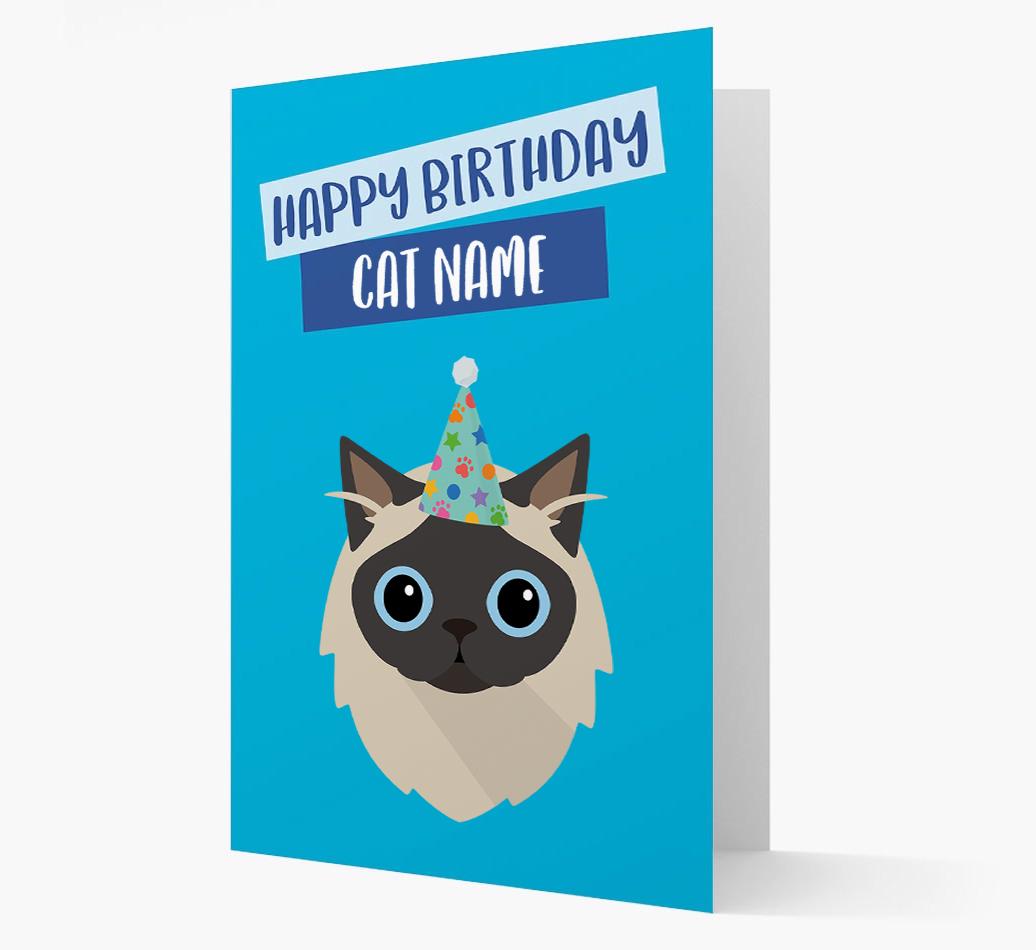 'Happy Birthday {dogsName}' - Personalized {breedCommonName} Card